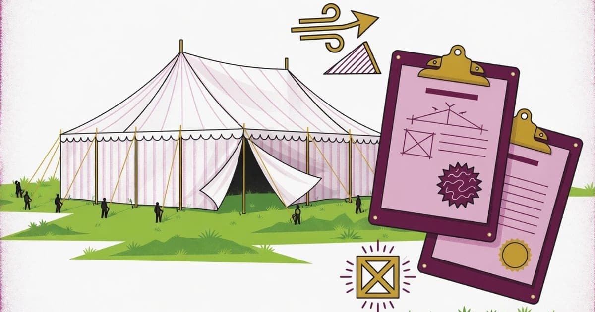 Marquee Permits by State: What Event Hirers Must Check